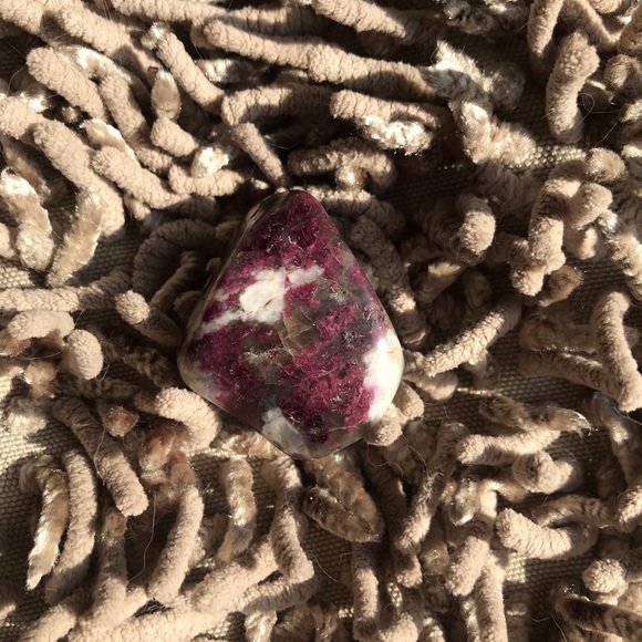 Plum Blossom Tourmaline Gemstone Specimen - Picture 3 of 6